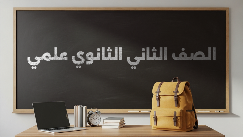 الصف الثاني الثانوي علمي